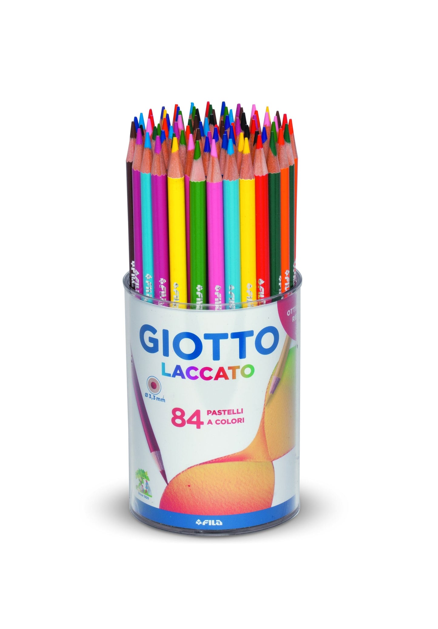 Pastelli Giotto Laccato 84pz - Centroscuola