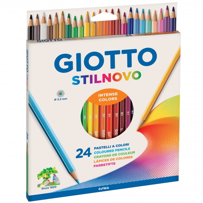 Pastelli Giotto Stilnovo 24pz - Centroscuola