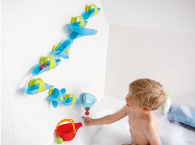 Pista per biglie Bagno divertente - Grande labirinto d’acqua - Centroscuola