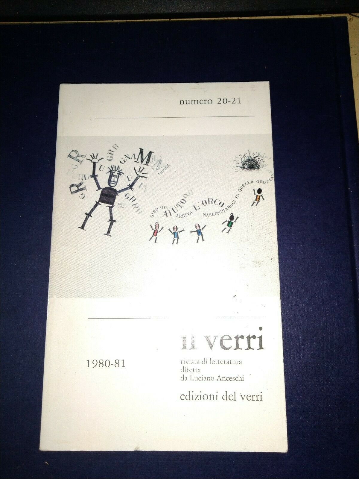 Rivista Il Verri - Sesta serie 1980-81 n 20-21 - Centroscuola