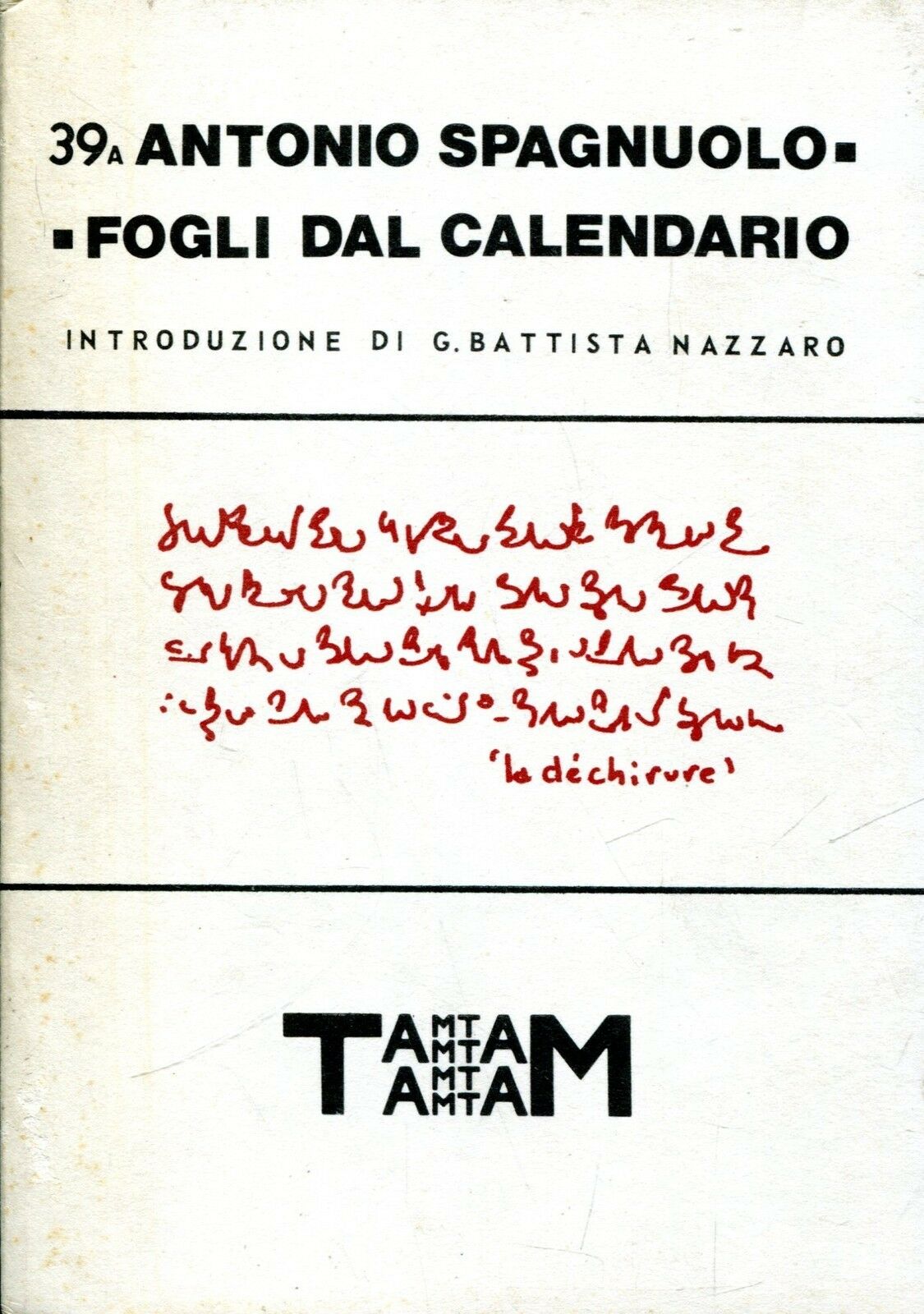 Fogli dal calendario TamTam 39a - Centroscuola