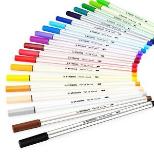 Pennarello Stabilo Pen 68 Brush - Punta pennello - Centroscuola