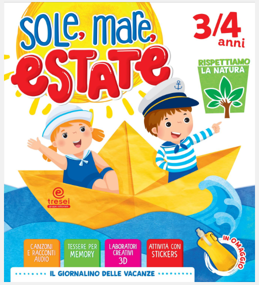 Sole, mare, estate (3/4 anni) - Centroscuola
