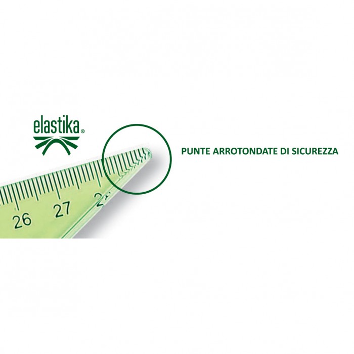 Squadra disegno 45° 30cm - Elastika - Centroscuola