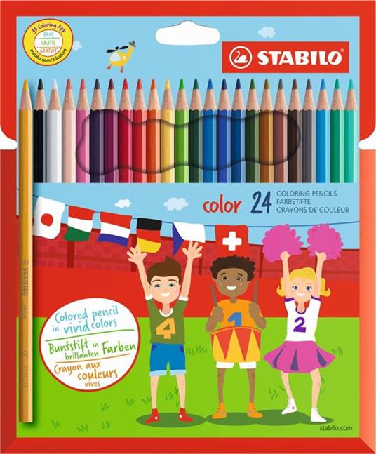 Pastelli Stabilo 24pz - Centroscuola