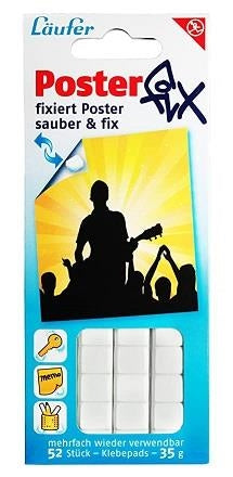 Gommini adesivi Laufer Posterfix 52pz - Centroscuola