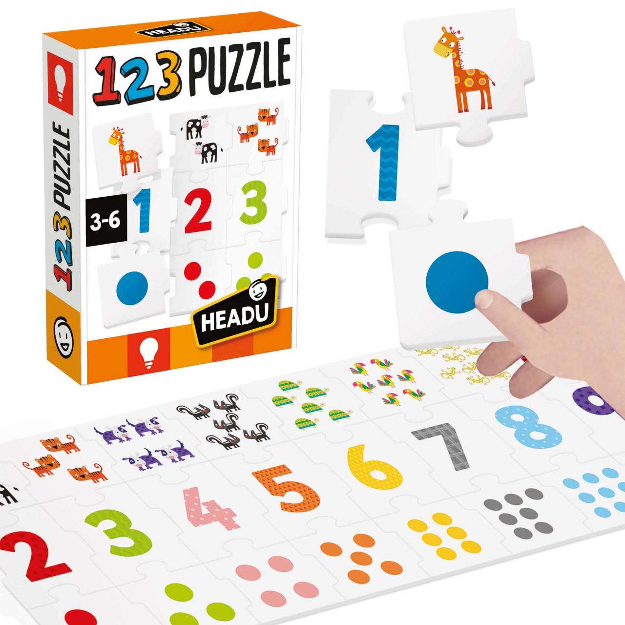123 Puzzle New - Headu