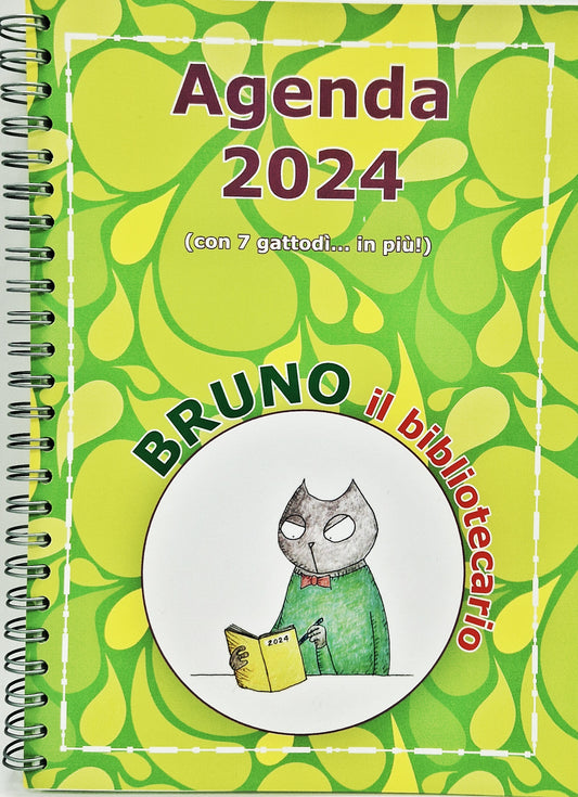 L'agenda 2024 di Bruno il bibliotecario