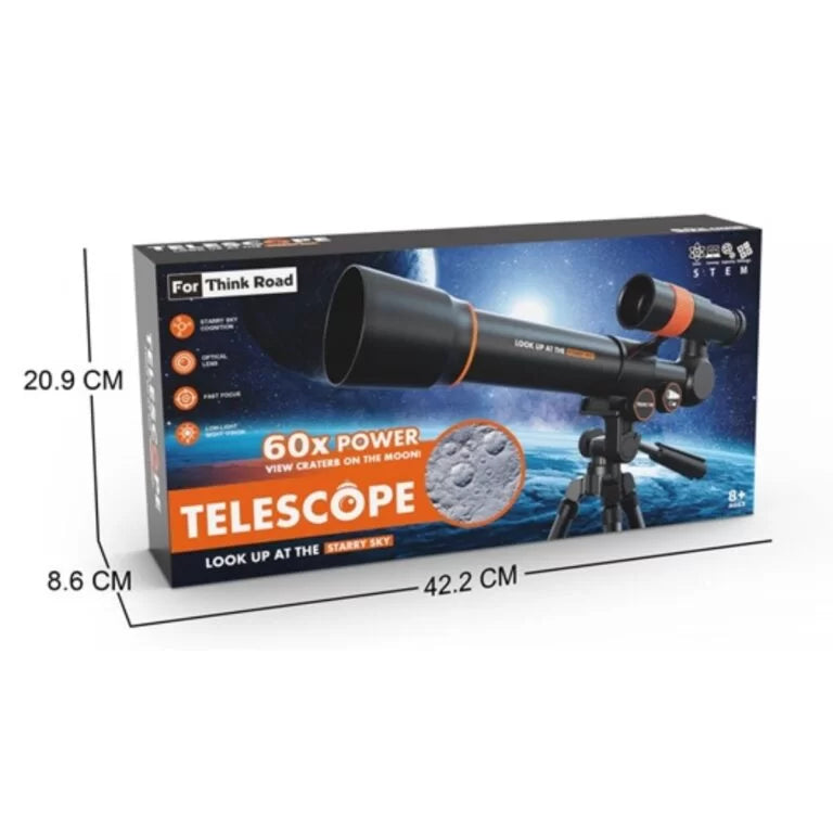 Telescopio Astronomico con Treppiede e Accessori