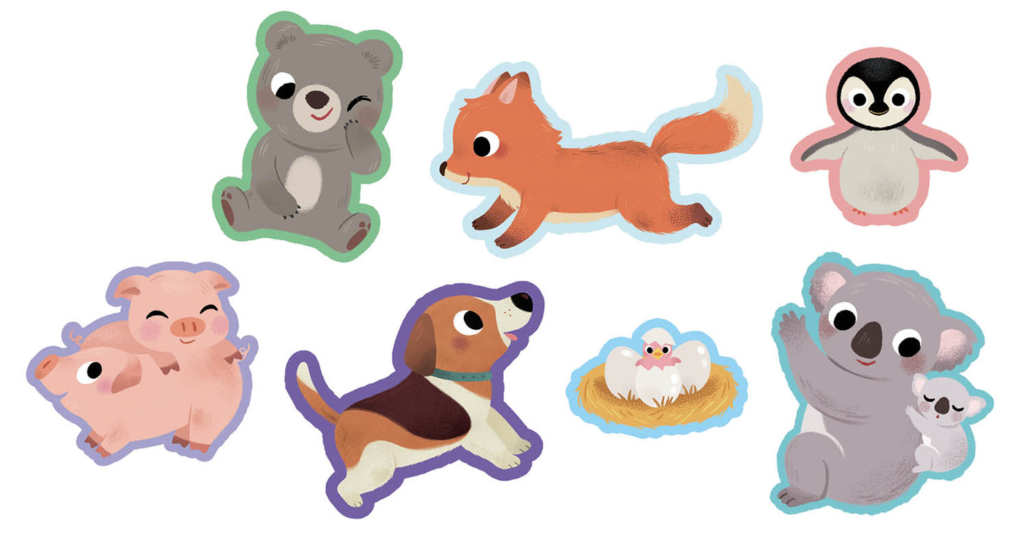 100 Stickers - Baby Animal - Centroscuola
