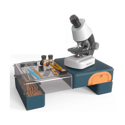 Microscopio Scientifico con Cassetta Pieghevole - Centroscuola