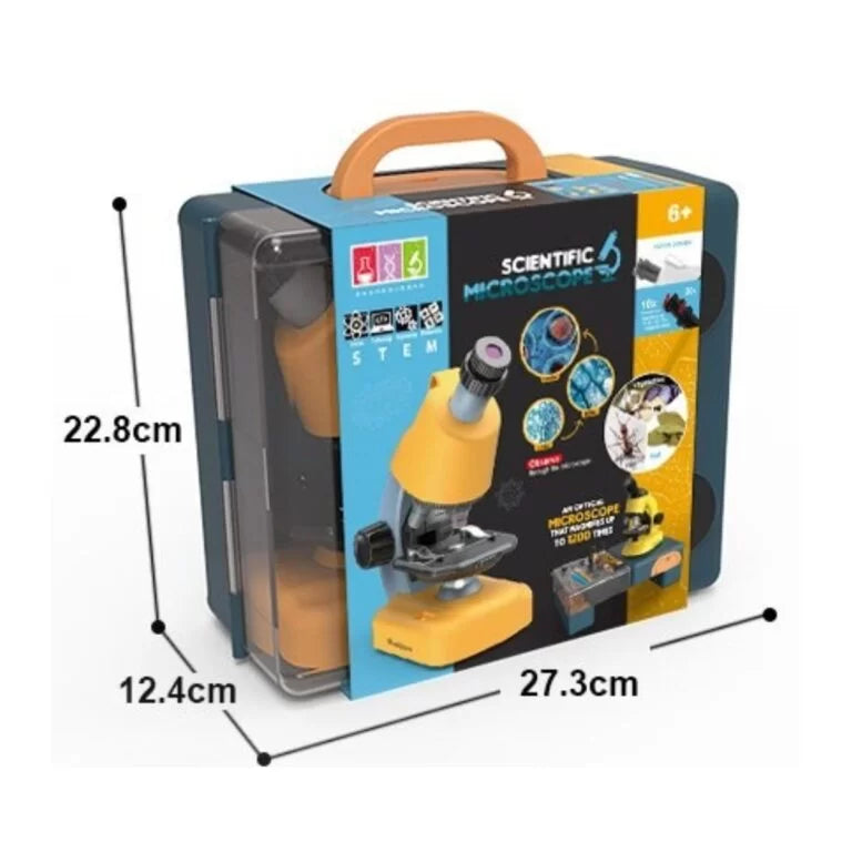 Microscopio Scientifico con Cassetta Pieghevole - Centroscuola