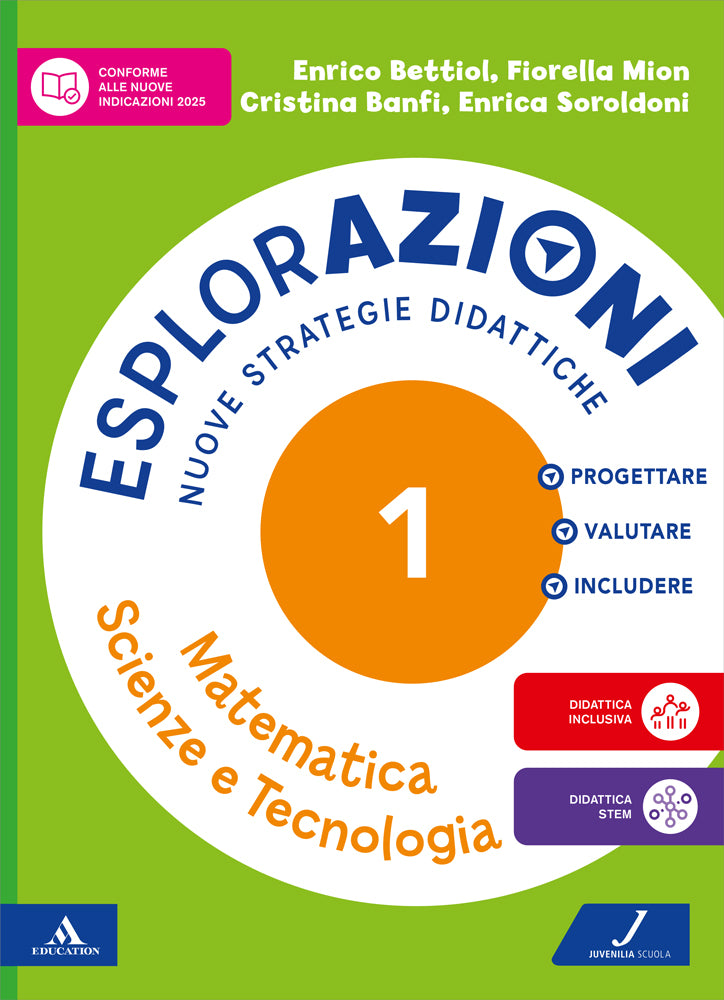 Esplorazioni - Matematica Scienze e Tecnologia, guida per insegnanti classe 1 primaria - copertina