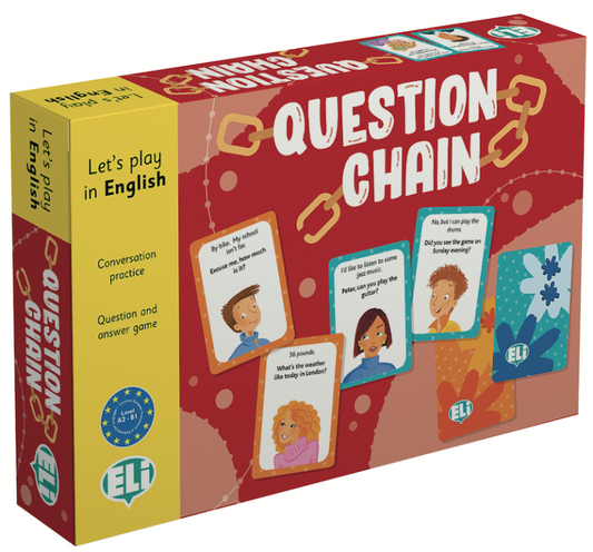 Question Chain CD-ROM - gioco linguistico ELI basato su domande e risposte in inglese