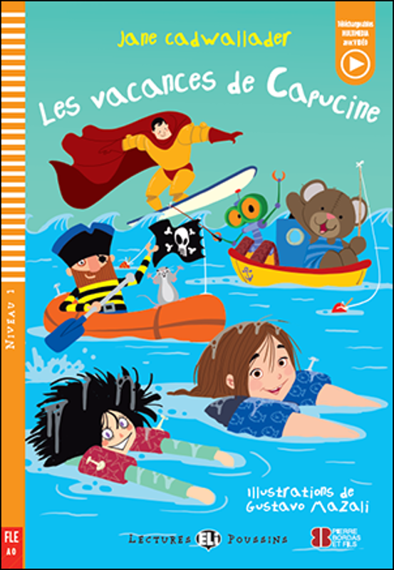 Copertina di Vacances de Capucine, di Jane Cadwallader, editore ELi