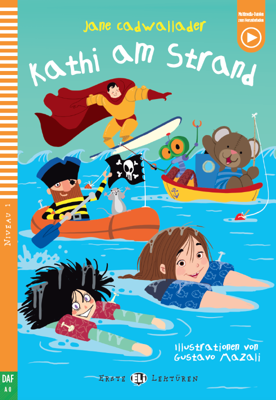 Copertina di Kathi am Strand, di Jane Cadwallader, editore ELi