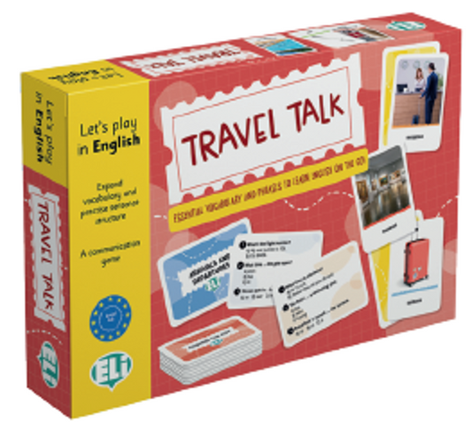 Copertina del gioco Travel Talk ELI per l'apprendimento dell'inglese di viaggio