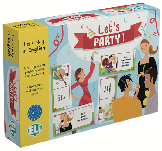 Let's Party CD-ROM - gioco didattico ELI per l'apprendimento dell'inglese