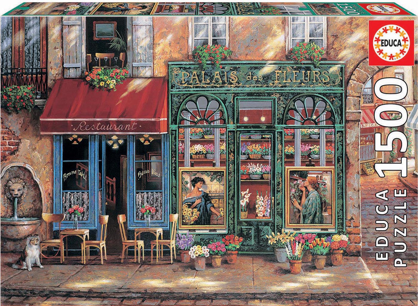 Puzzle 1500 pezzi Palais des Fleurs - Centroscuola