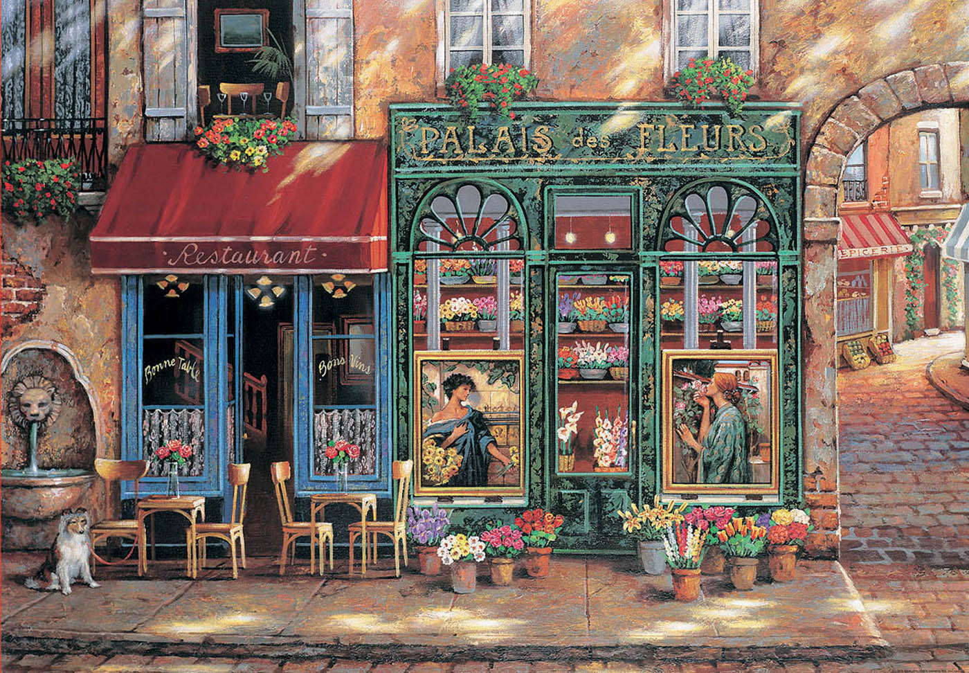 Puzzle 1500 pezzi Palais des Fleurs - Centroscuola