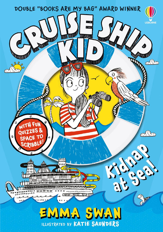Cruise Ship Kid: Kidnap at Sea! - Usborne - copertina