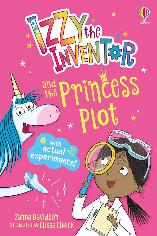 Izzy the Inventor and the Princess Plot - Usborne - copertina
