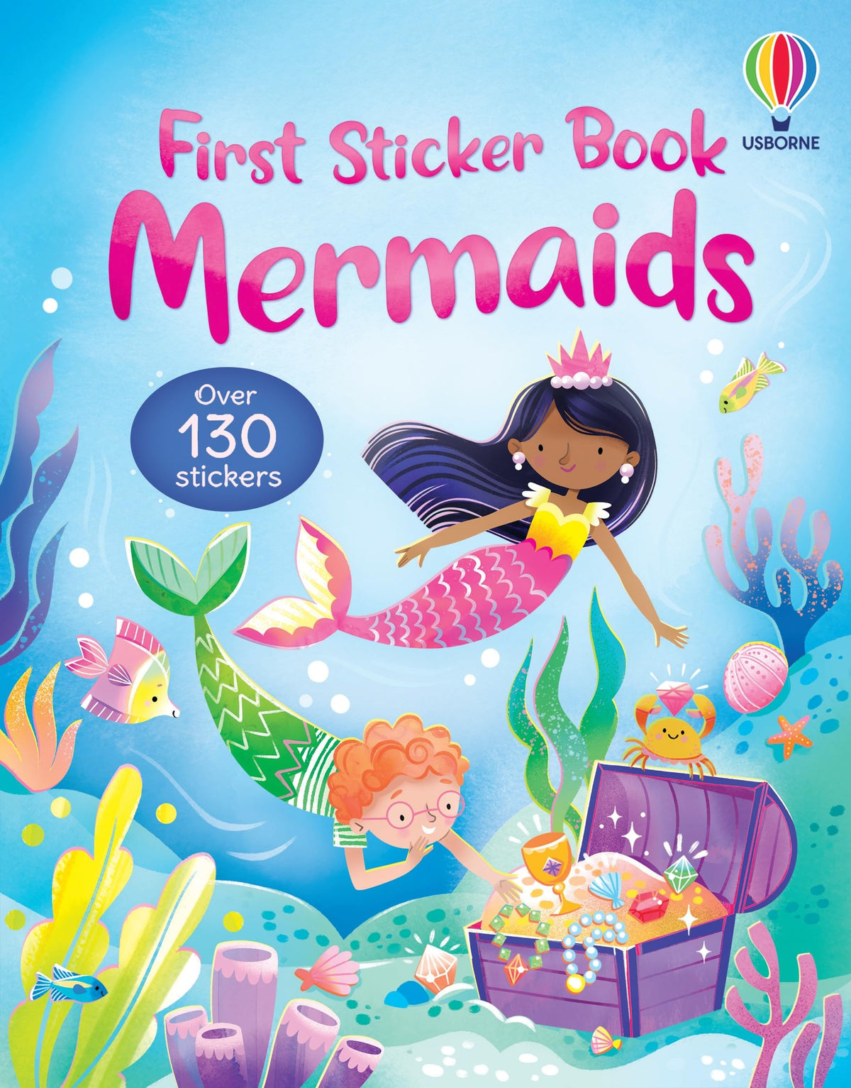 First Sticker Book Mermaids - Usborne - copertina