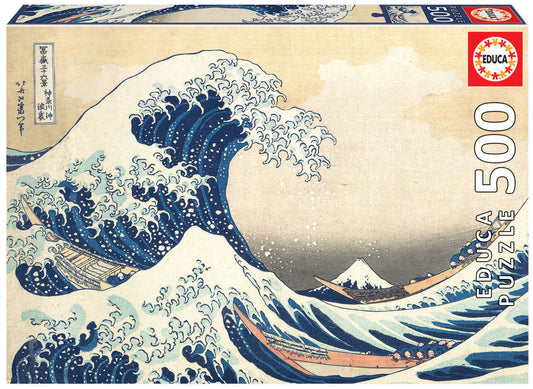 Puzzle 500 pezzi Great Wave of Kanagawa