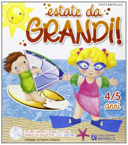 Estate da Grandi 4 Anni + CD + Allegato - Raffaello