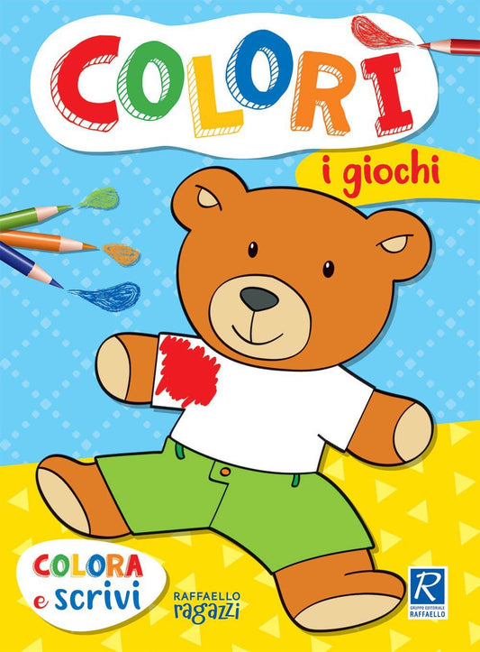 Colorì - I giochi, di Luisa Cardillo - Raffaello