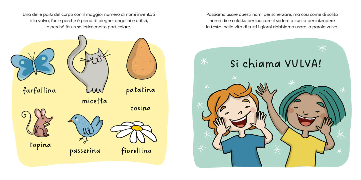 Farfallina? Si chiama vulva!