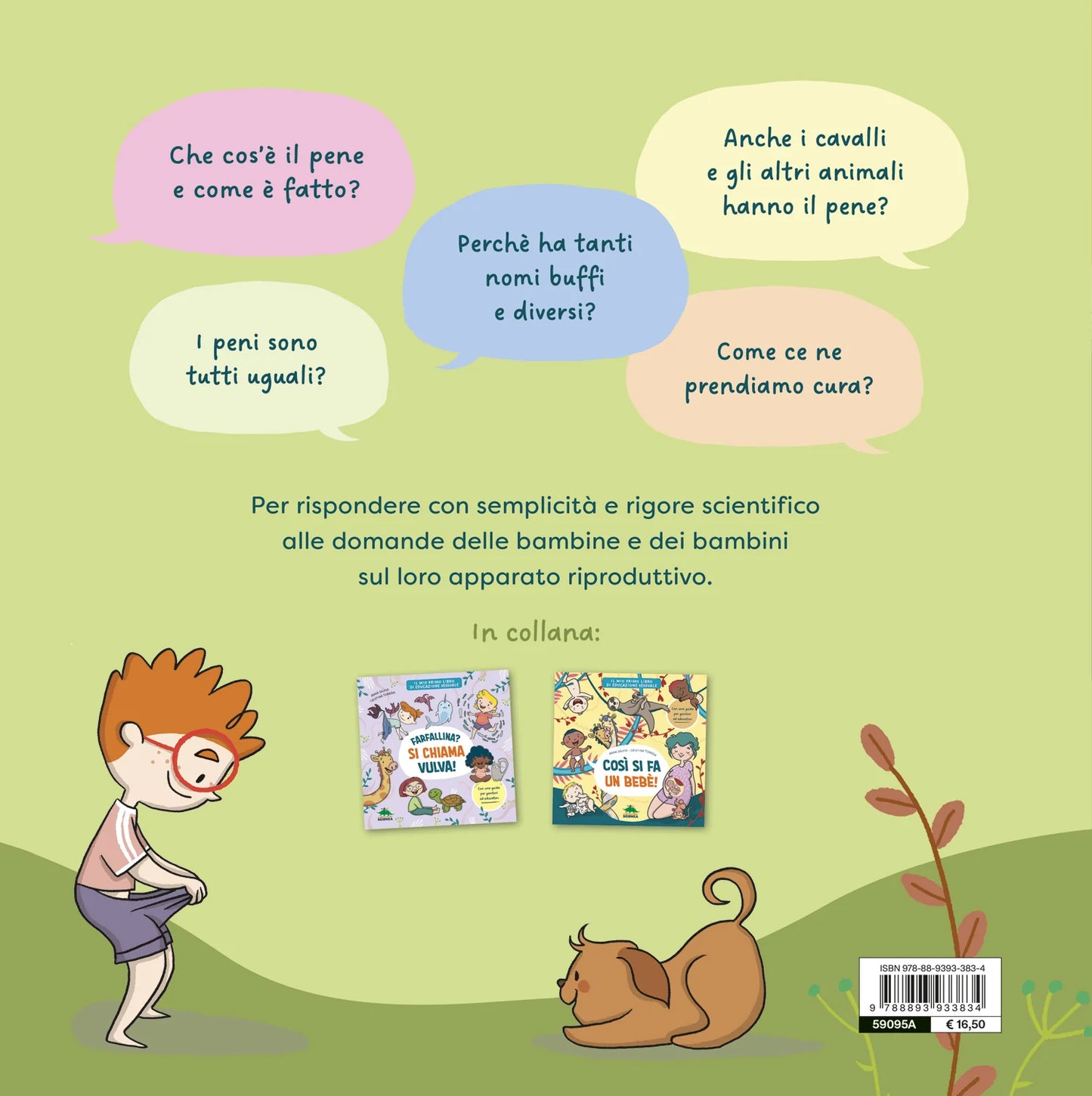 Pisellino? Si chiama Pene!