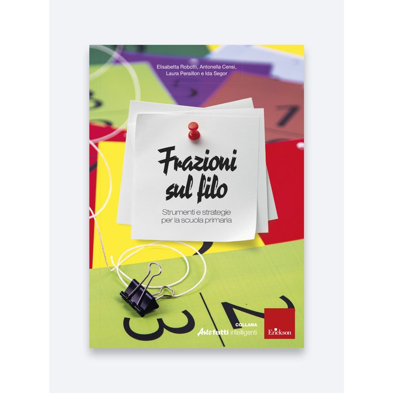 Copertina del libro Frazioni sul filo, Erickson