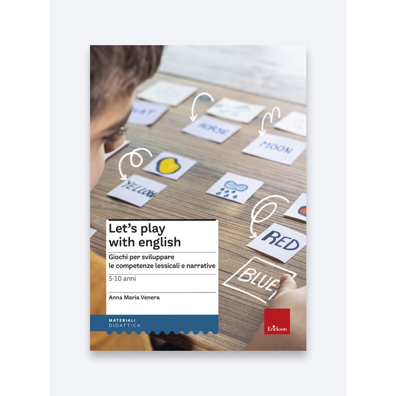 Copertina del libro Let's play with English di Anna Maria Venera, Erickson