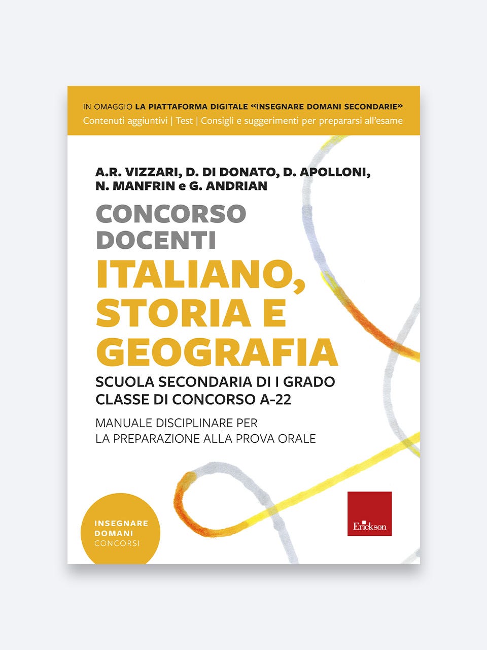 Concorso Docenti - Italiano, Storia e Geografia - Erickson