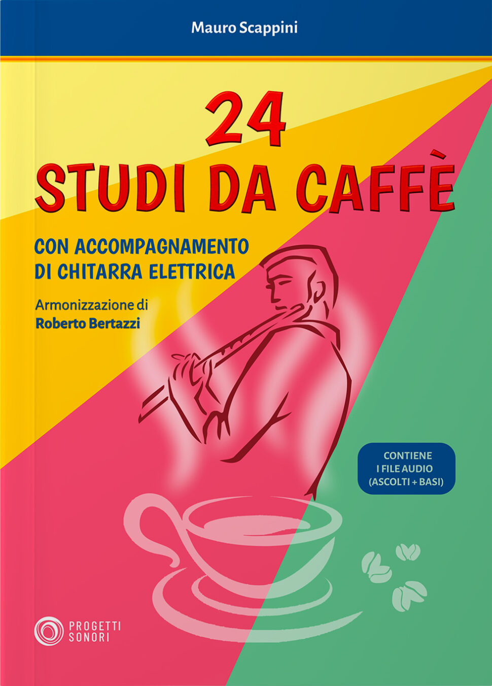 Copertina di 24 studi da caffè, di Mauro Scappini - Progetti Sonori