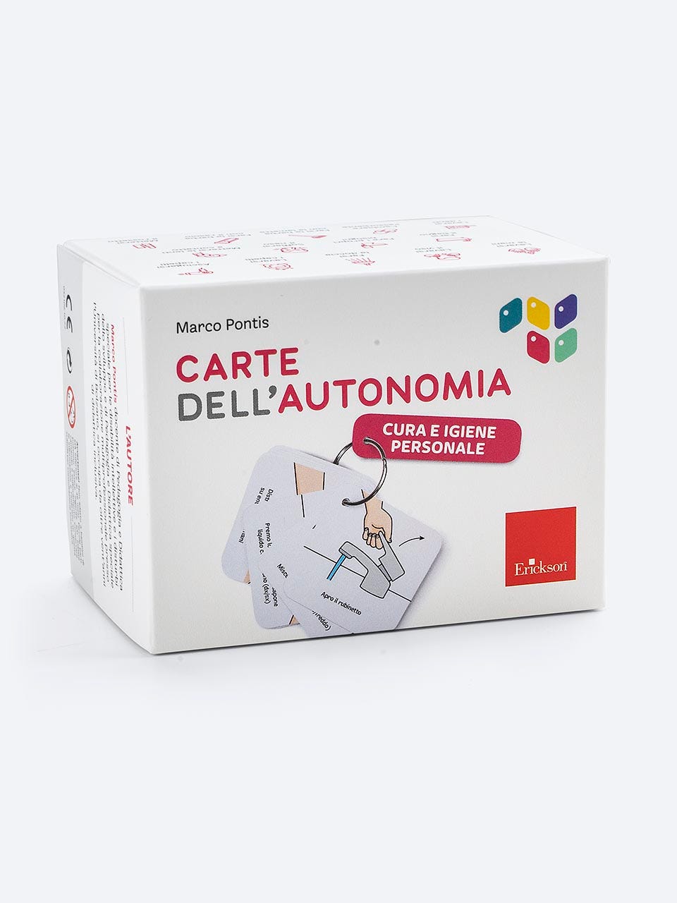 Cura e igiene personale, Carte dell'autonomia con 250 carte - Marco Pontis - Erickson