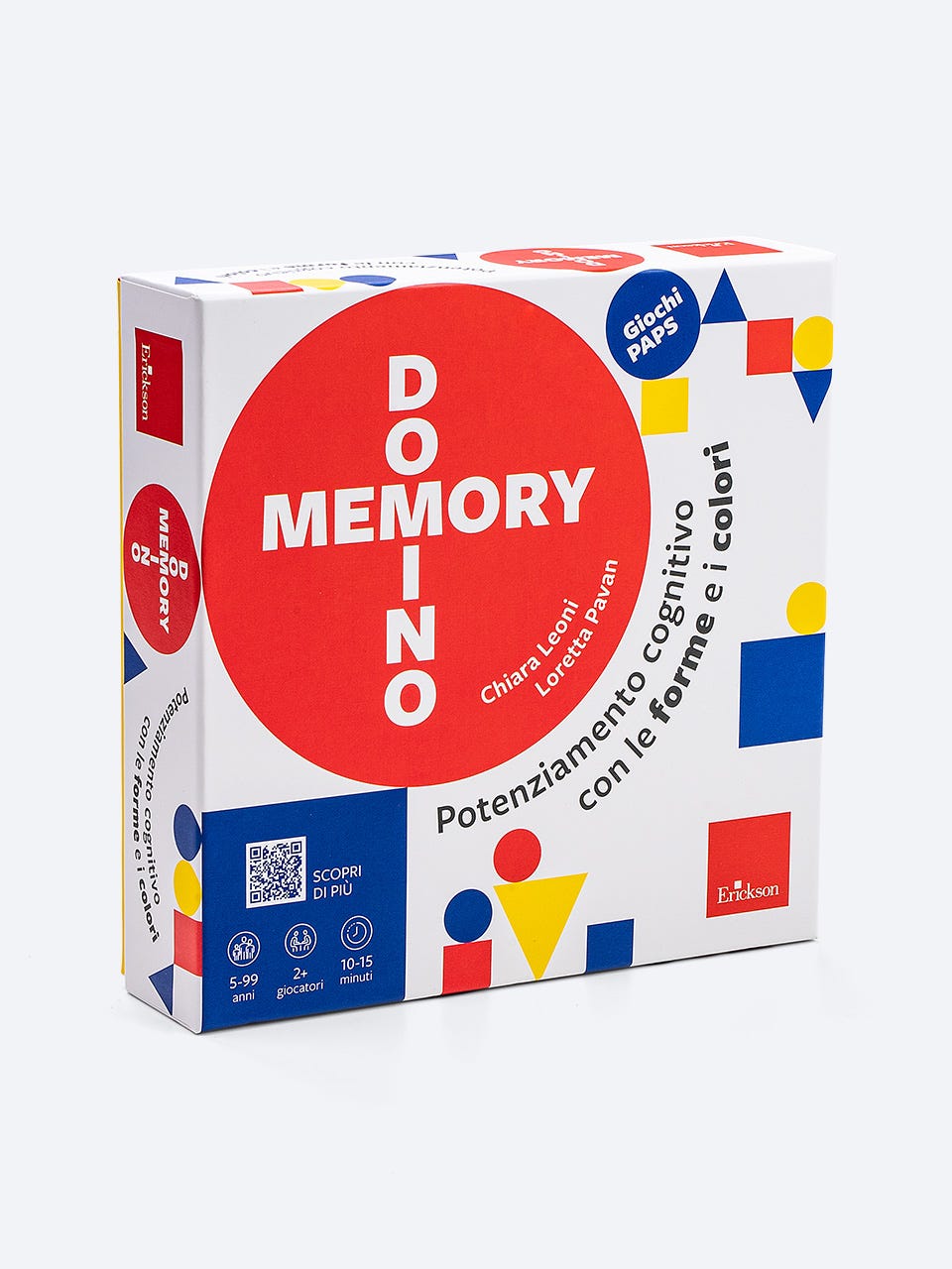 Domino Memory, potenziamento cognitivo con le forme e i colori - Chiara Leoni, Loretta Pavan - Erickson