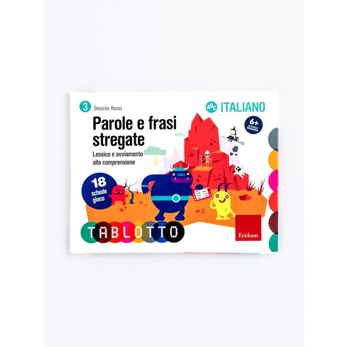 Schede per Tablotto (6-8 anni) - Parole e frasi stregate - Centroscuola