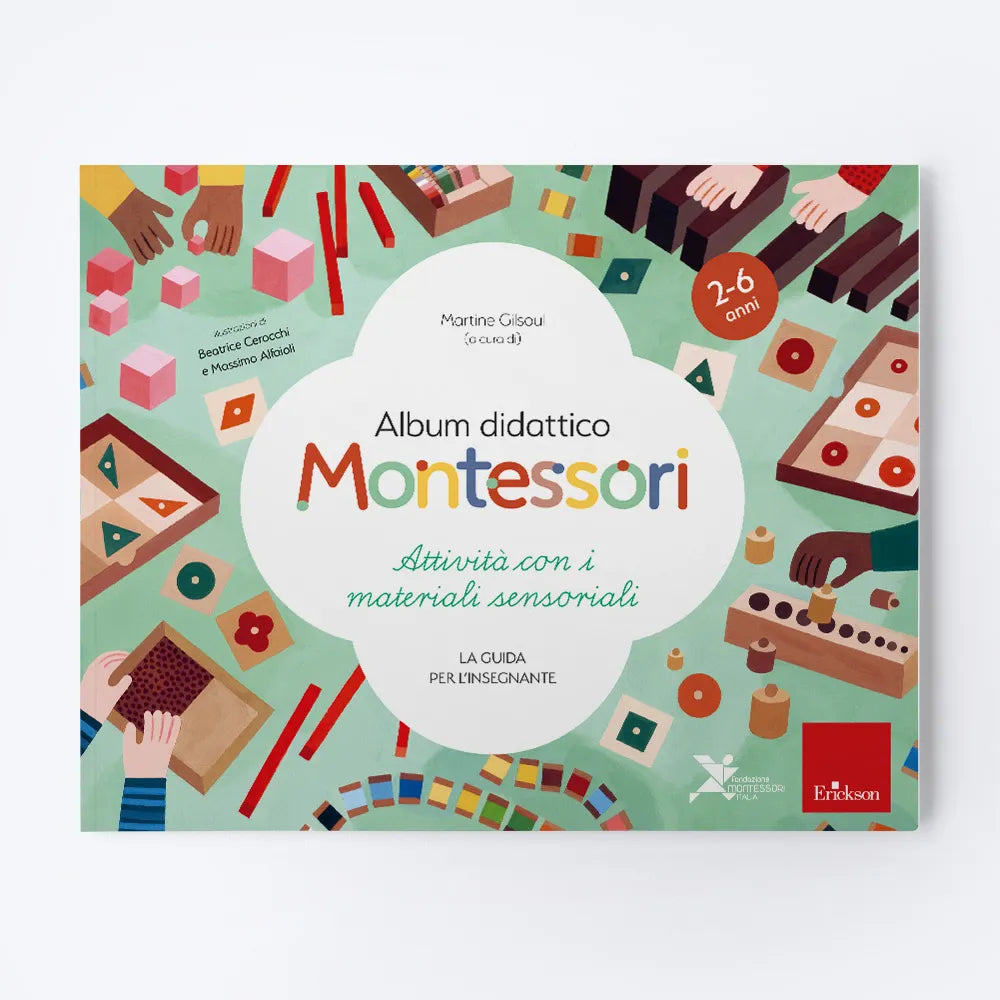 Album didattico Montessori - Attività con i materiali sensoriali - Centroscuola