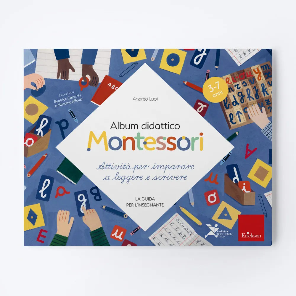 Album didattico Montessori - Attività per imparare a leggere e scrivere - Centroscuola