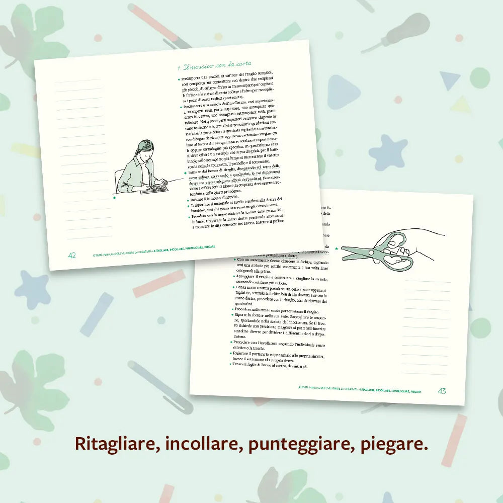 Album didattico Montessori - Attività manuali per sviluppare la creatività - Centroscuola