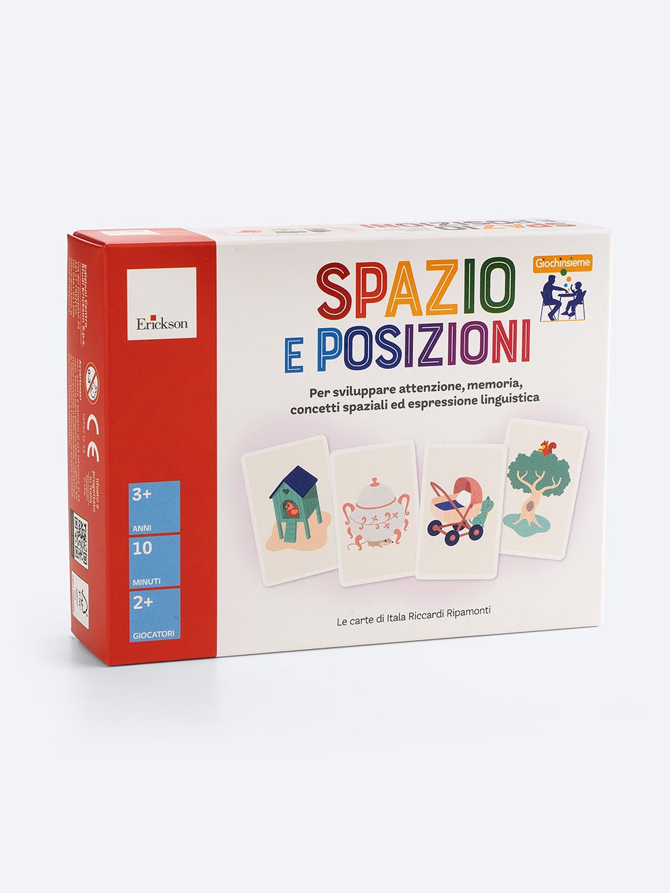 Giochinsieme - Spazio e posizioni, gioco didattico di Itala Riccardi Ripamonti, Erickson