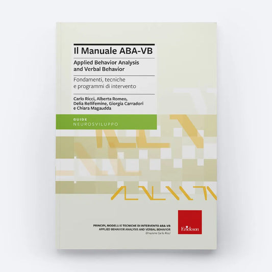 Il manuale ABA-VB - Applied Behavior Analysis and Verbal Behavior - Centroscuola