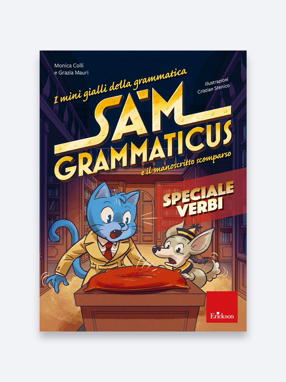 I mini gialli della grammatica - Sam Grammaticus e il manoscritto scomparso - Monica Colli, Grazia Mauri - Erickson