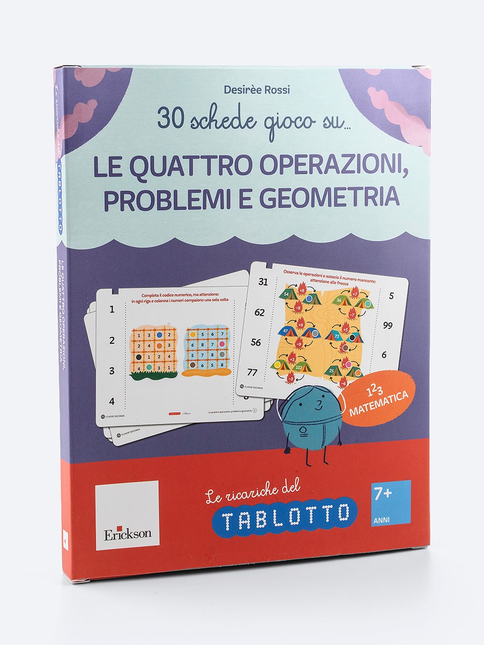 Le ricariche del Tablotto - 30 schede gioco su le quattro operazioni, problemi e geometria - Erickson