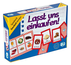 Copertina Lasst uns einkaufen!, gioco didattico di tedesco ELi