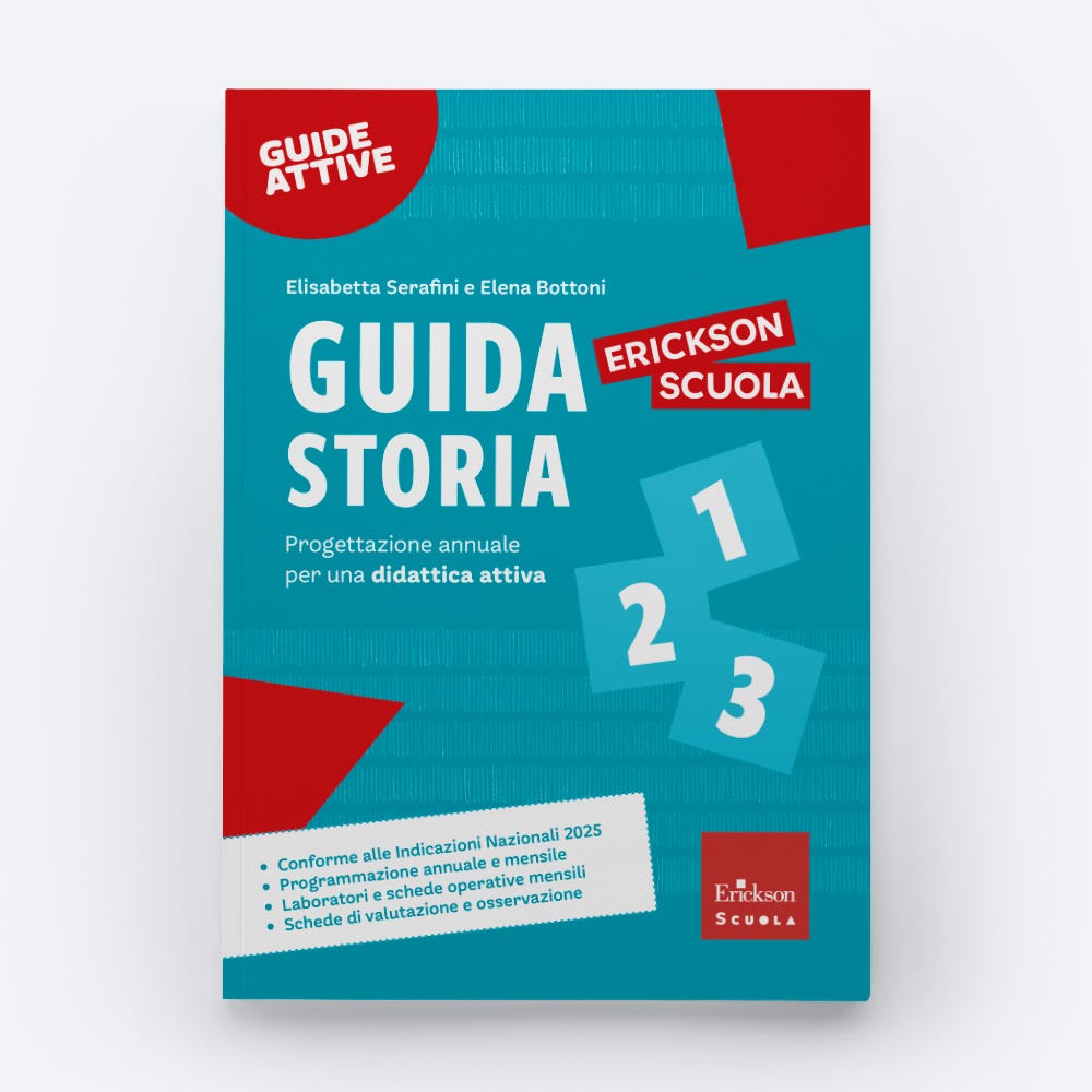Guida Storia 1 2 3 Erickson Scuola - Elisabetta Serafini, Elena Bottoni - Erickson