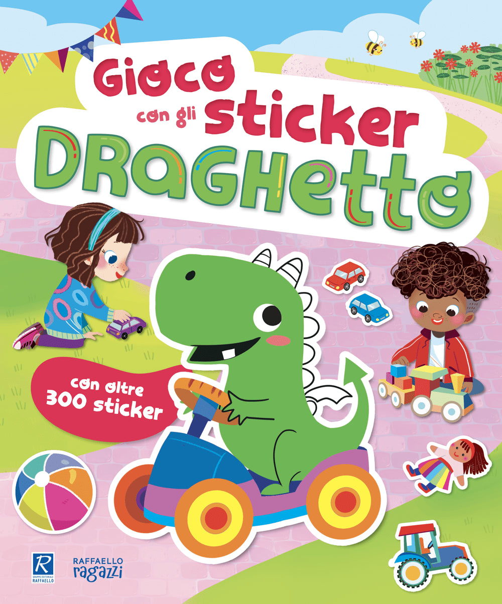Gioco con gli sticker Draghetto - Raffaello