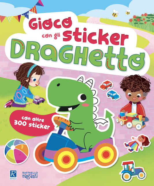 Gioco con gli sticker Draghetto - Raffaello